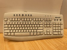 Microsoft Internet Keyboard Model RT9443 Vintage k4