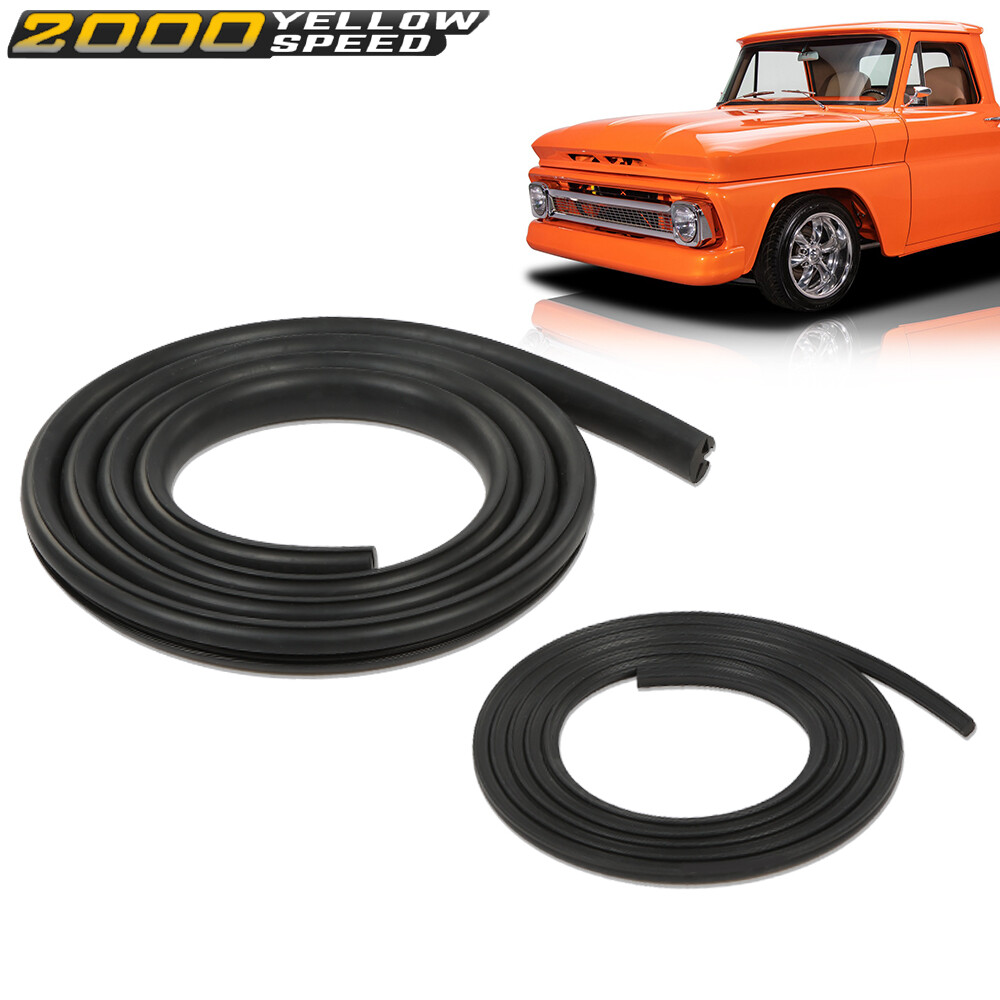 Rear Glass Small Window Weatherstrip Seal Fit For 1942-1966 Chevy GMC Pickup 