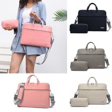 PU Leather Women Laptop Bag Notebook Carrying Case Briefcase For Macbook Air 13.