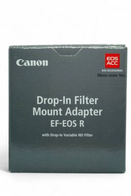 CANON Drop-In Filter Mount Adapter Variable ND Filter EF-EOS R EF EF-S RF Lens