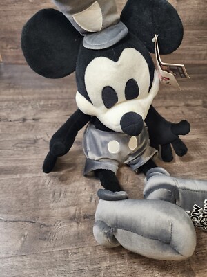 Plush Disney Milestone Mickey Mouse 1928 Steamboat Willie May