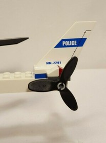 Vintage 2008 Lego #7741 City: Police Helicopter: 100% Complete w/Instructions