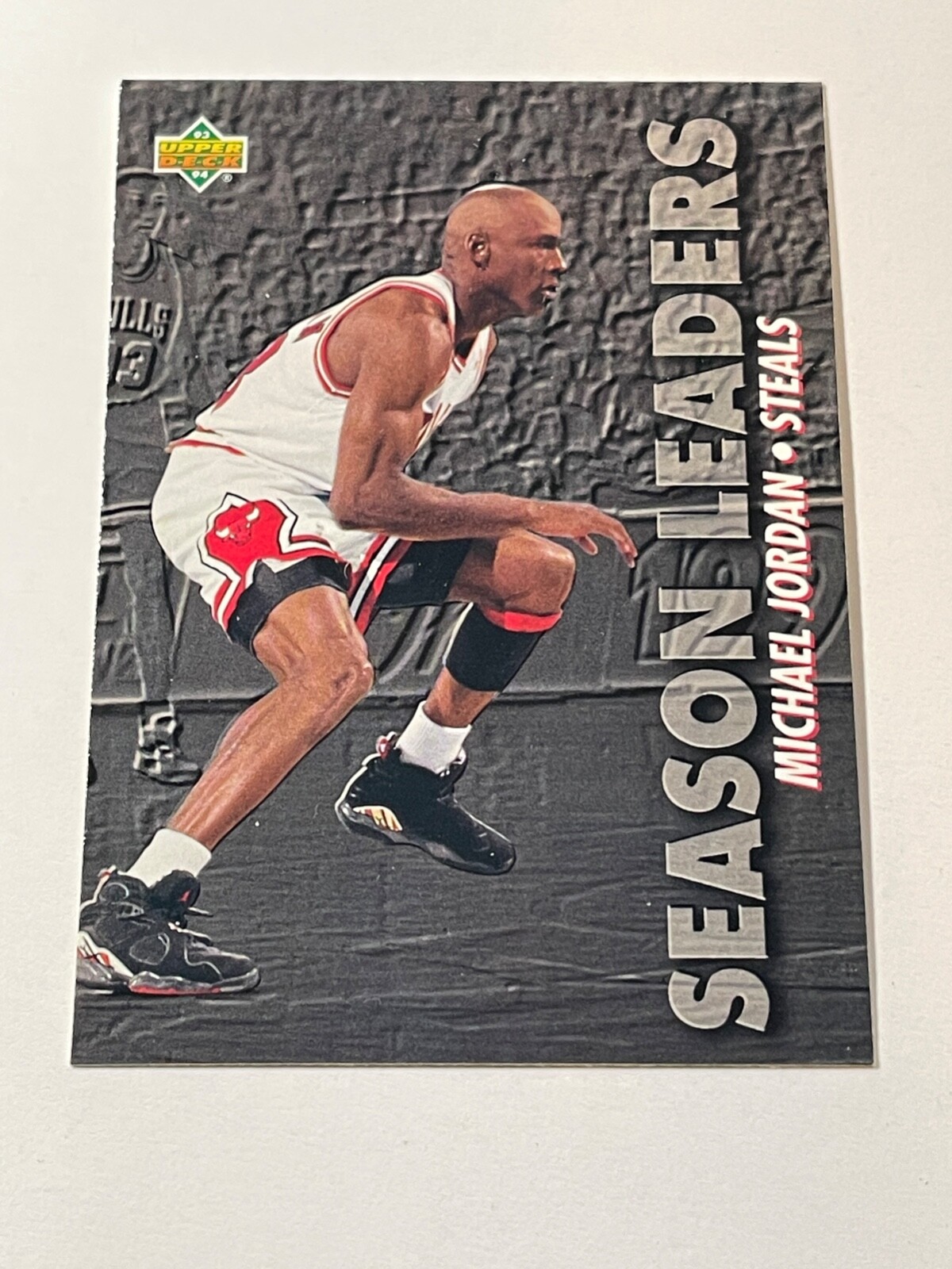1993-94 Upper Deck Season Leaders Michael Jordan #171