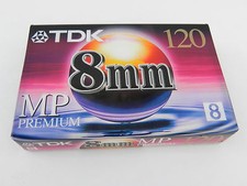 TDK 8mm MP Premium 120 Camcorder Videotape