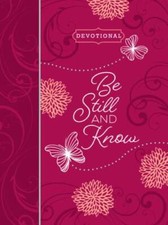 Be Still and Know Devotional Journal - Imitation Leather - GOOD