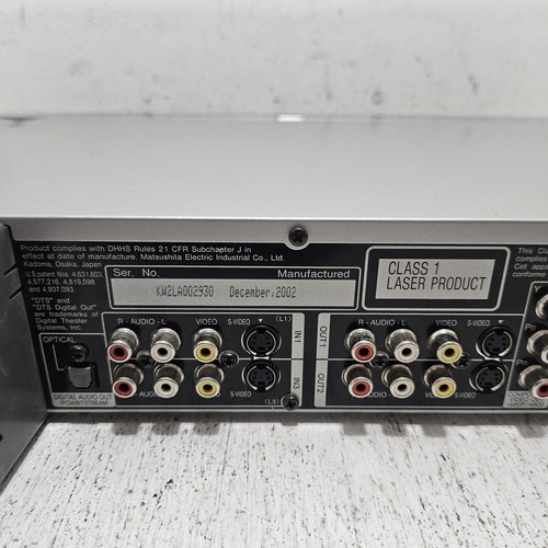 Panasonic DMR-HS2 DVD Recorder Player 40 Gb HDD No Remote Tested Working - Picture 9 of 11