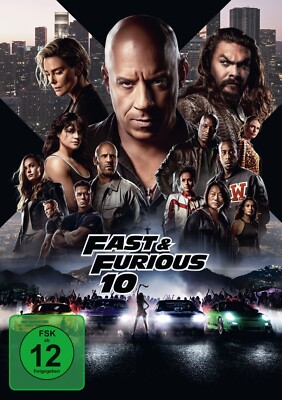 Fast & Furious - Teil: 10 [DVD/Neu/OVP] Vin Diesel, Jason Momoa, Michelle Ro