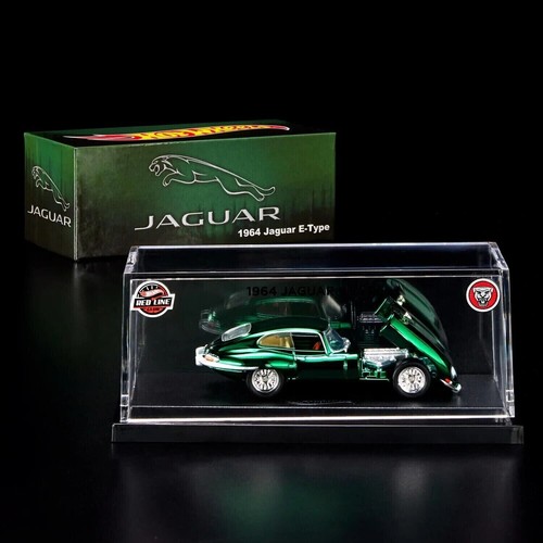 NEW SEALED 2023 Hot Wheels RLC Exclusive 1964 Jaguar E-Type Green SHIPS NOW - Picture 5 of 5