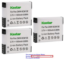 Kastar Replacement Battery for Panasonic Genuine DMW-BCM13 BCM13E DMW-BCM13PP