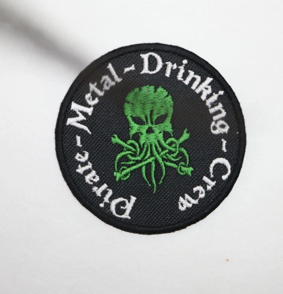 Alestorm Patch Octopus Skull Scottish Pirate Folk Power Heavy Metal Band  - Image 4 of 4