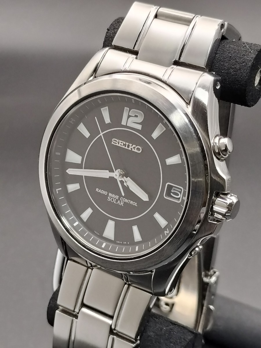 大人気 watch men's SEIKO condition Good radio in 0AZ0 7B22 solar その他