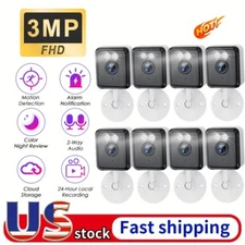 Wireless Camera 3MP Indoor WiFi Security Camera System Smart Home 2-Way Audio