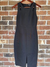 Express Black Sheath Dress Size 0 Cutout And Slit