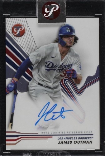 James Outman Break Out Auto /99 - 2024 Topps Tier One #BOA-JO LA 
