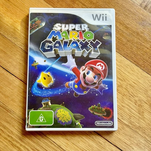 Super Mario Galaxy - Nintendo Wii Game PAL Wii U Complete - Picture 1 of 6