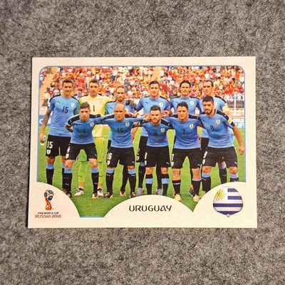 Panini World Cup Russia 2018 Sticker Nr. 93 Mannschaftsbild Uruguay