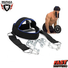 Head Harness Neck Trainer Strap for Strength Training Boxing MMA Gym Workout