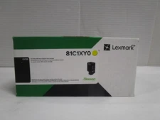 LEXMARK 81C1XY0 Genuine OEM Yellow Extra-High-Yield Toner Cartridge CX735 NIB