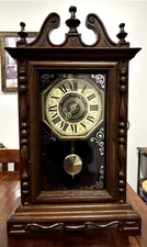 Vintage 1960’s Spartus Electric Pendulum Clock- Great Condition (Model #C6576)