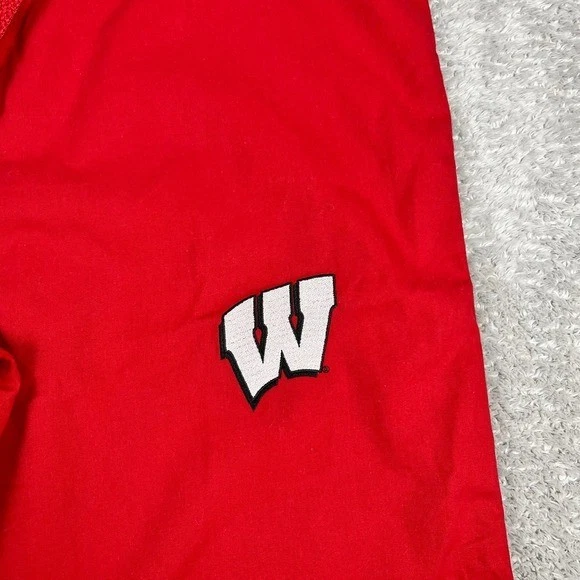 Pantalones Médicos GetScrubs Rojos Grandes Wisconsin Badgers Con Logo Nuevo Con Etiquetas Enfermera Médica Foto 2 de 4