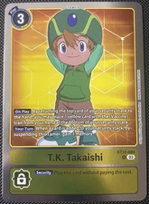 Digimon Card CCG T.K. Takaishi BT14-084 Foil