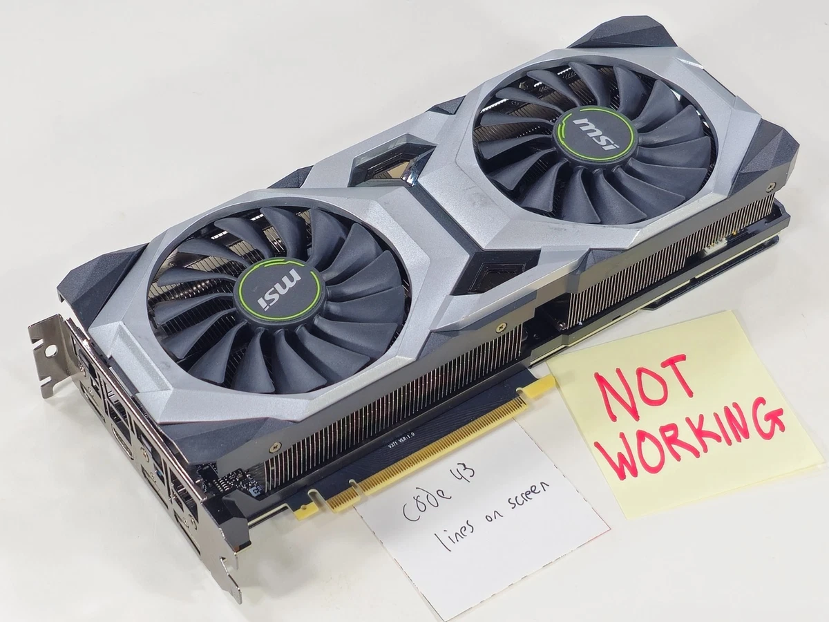 NVIDIA GeForce RTX 2080 Ti NVIDIA 11 GB Memory Computer Graphics