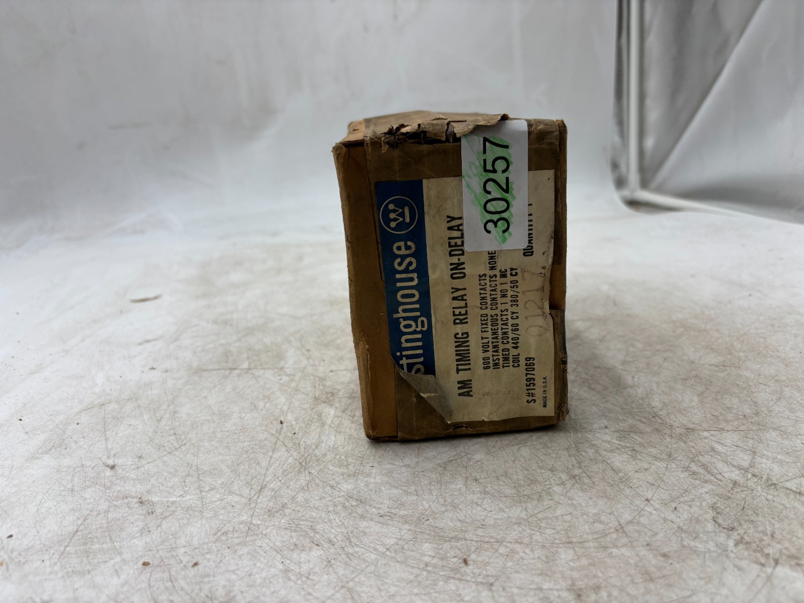 Westinghouse 1597069 AM Timing Relay On-Delay 600V