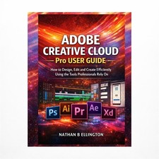 Adobe Creative Cloud Pro User Guide: How to Design, Edit and Create Efficient...
