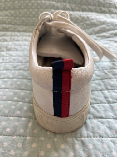 Boden White Leather Trainers Womens Size UK 5 / EU 38 - Picture 9 of 13