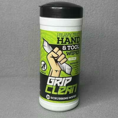 #ad Grip Clean Heavy Duty Cleaning Wipes for Hands Tool amp; Surfaces citrus scent $11.99