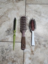 Vintage, Hair Brush Styling Lot Of 3