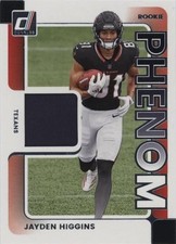 2025 Panini Donruss - Rookie Phenom Jerseys Jayden Higgins #RPJ-JHS (MEM, RC)