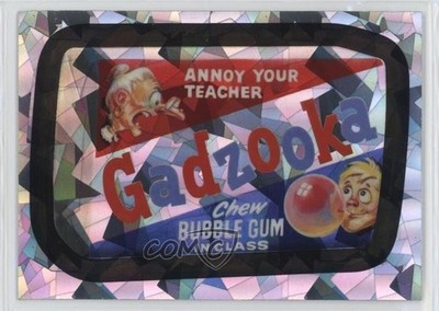 2014 Topps Chrome Wacky Packages Atomic Refractor Gadzooka Gum #20 0s9z