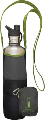 #ad NEW ChicoBag rePETe Water Bottle Sling Recycled Water Bottle Carrier w Strap $18.99
