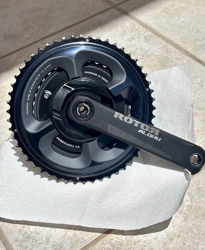 Power2Max NGeco Power Meter w/ Rotor ALDHU 172.5 + Ultegra 52/36