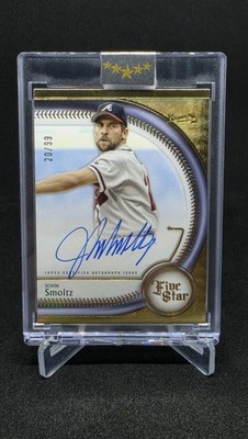 2025 Topps Five Star #FSA-JS John Smoltz Base Autographs