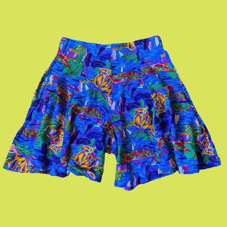 vintage 1980s Ken Done flowy van gough style arts… - image 1