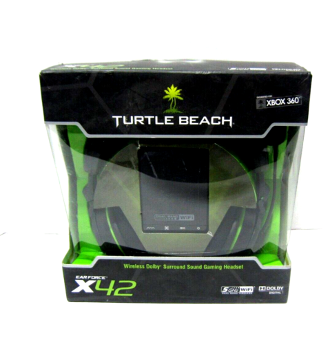 Turtle Beach Ear Force X42 Bezprzewodowy zestaw słuchawkowy Surround Dolby Gaming do konsoli Xbox360  - Zdjęcie 1 z 4
