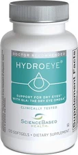	HydroEye Softgels - Dry Eye Relief - 120 Count	