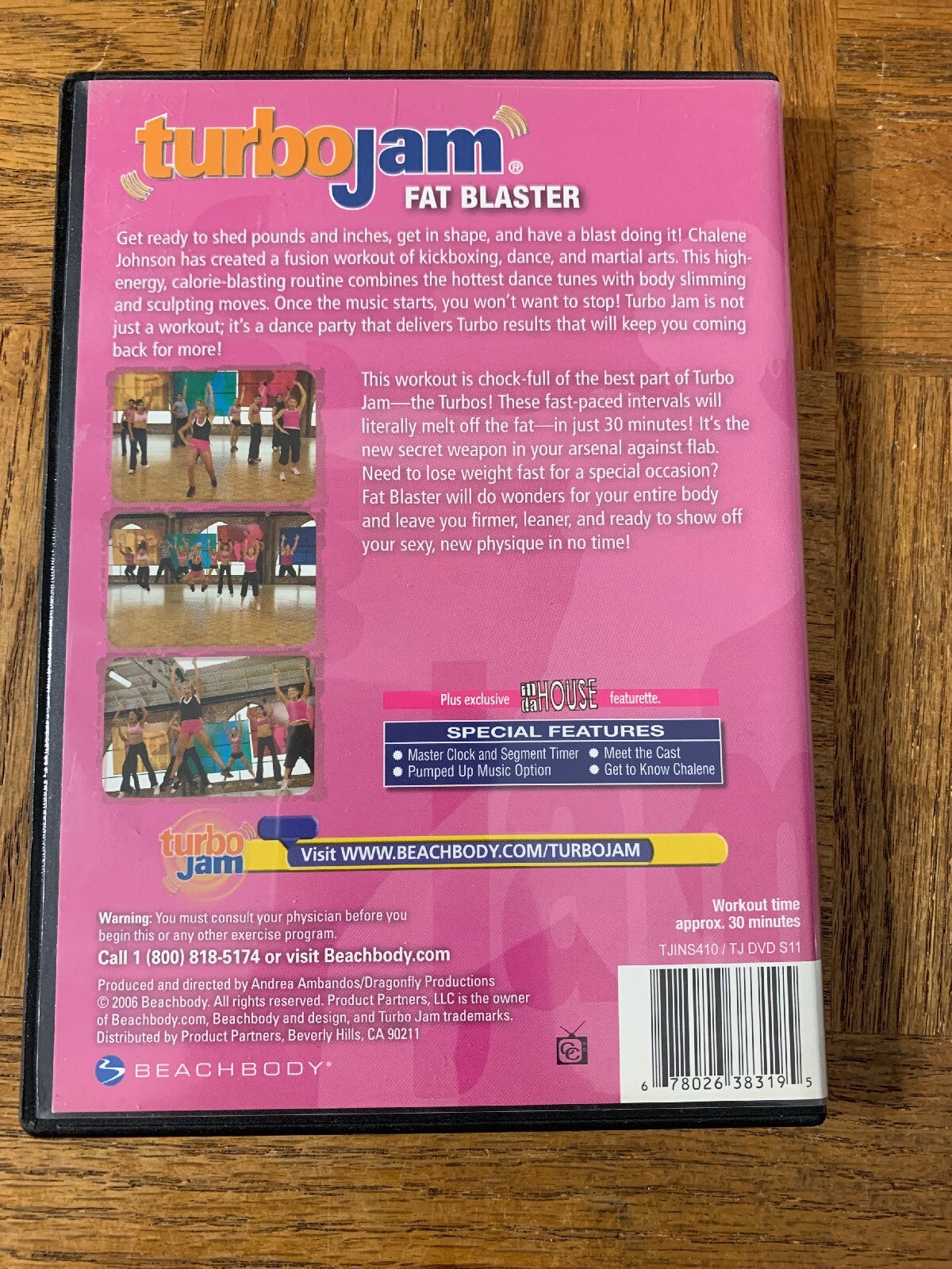 Turbo Jam Fat Blaster DVD eBay