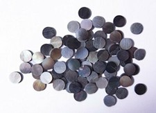 50x Mother of Pearl Guitar Marker 5/16" 8mm Inlay Position Luthier Grey