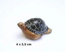tortue en porcelaine, figurine de collection, turtle, schildpad  Gtp17-21