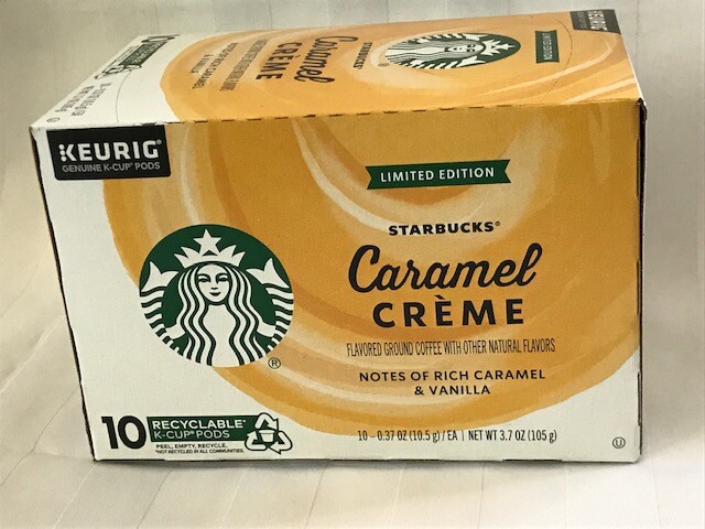 starbucks caramel creme k cups