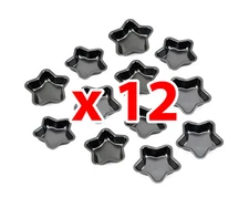 12 Pack Mini Nonstick Pie Pan Mould Makers Baking Tin, Diameter 5" x 5" x 3 1/2"