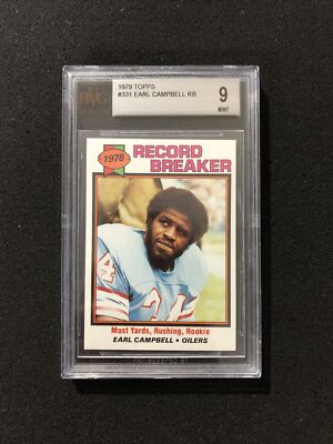 1979 Topps - Record Breaker Earl Campbell #331 (RC) for sale