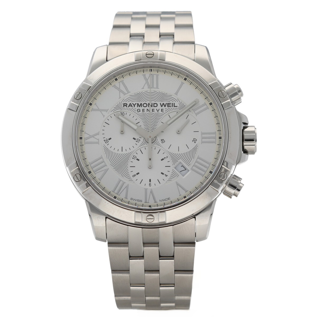 Raymond Weil Tango 8560 Chronograph Silver Dial Stainless