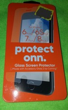 PROTECT ONN GLASS SCREEN PROTECTOR FOR iPHONE 6 /6S /7 /8 NEW