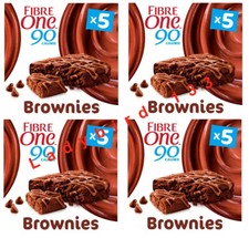 Fibre One 90 Calorie Chocolate Fudge Brownie Bars x4