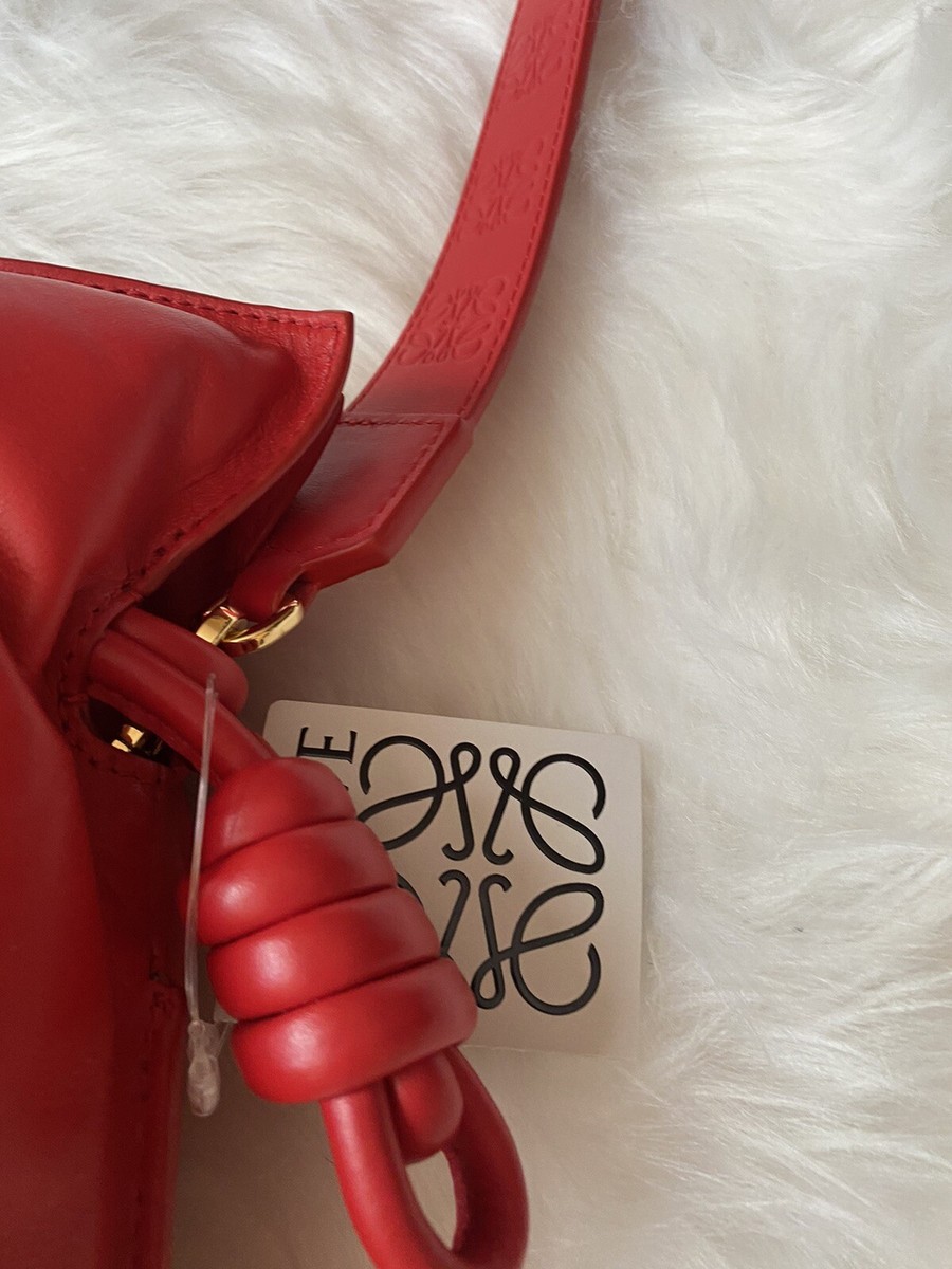 LOEWE（ロエベ）☆Puffer Flamenco bag☆レッド系 Loewe Puffer Flamenco Bag in Red | Lyst