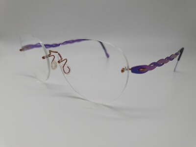 LINDBERG Spirit Titanium T612-140 Brille Brillengestell - Lila 2 Ton 